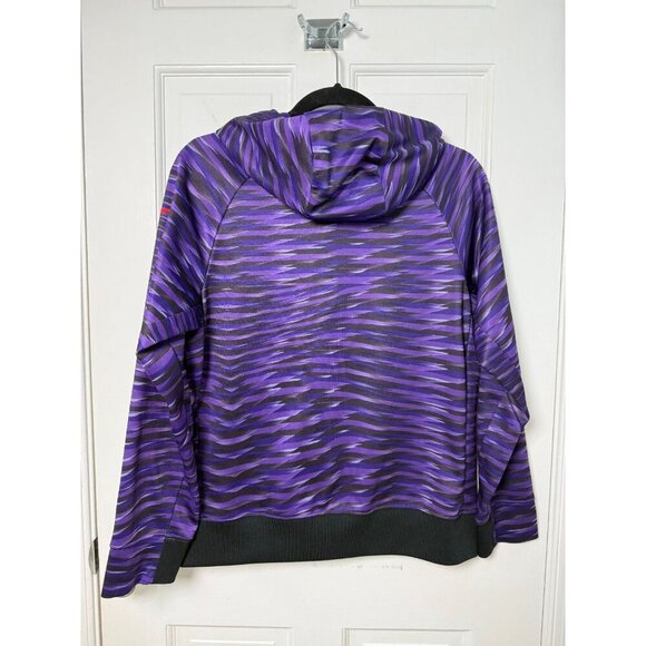 Nike Dri-Fit Kevin Durant Stiped Puple Full Zip Youth XL Hoodie - EUC - Picture 2 of 10